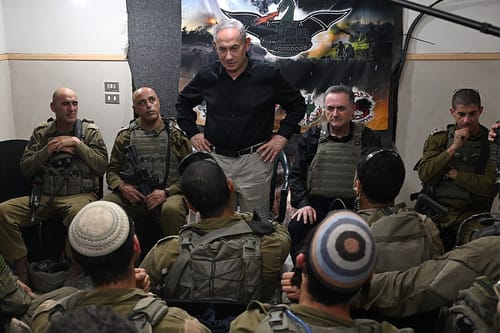 נתניהו בלבנון: "כל עוד חיזבאללה פה ומאיים עלינו - אנחנו נשארים"