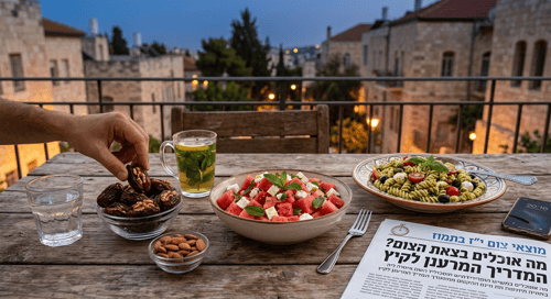 מה אוכלים בצאת הצום? המדריך המלא