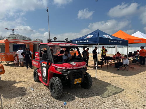 אחרי 24 שעות: אותר הילד שנעדר בחוף אשקלון