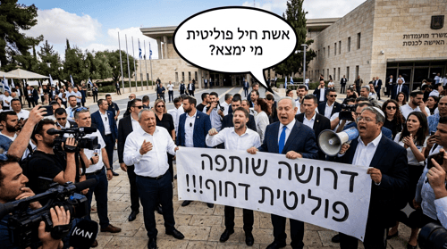 הנקודה האדומה: מי ימצא אישה לפני הבחירות?
