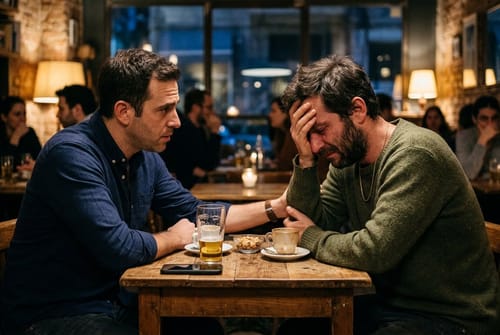 ואז הוא שאל אותי: "תהיה אמיתי, מה דפוק בי?"