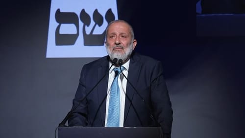 דרעי: חרדים משתפים פעולה עם כסף של השמאל