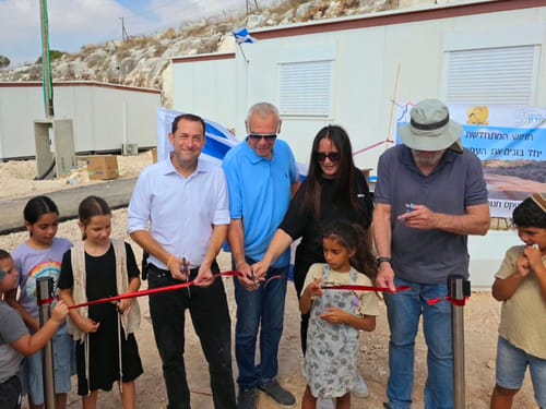 20 משפחות ביום אחד: השכונה החדשה בצפון השומרון