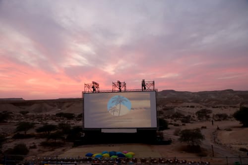 פסטיבל קולנוע ערבה 2026: שני מסכים, בכורות ושיא של סרטים