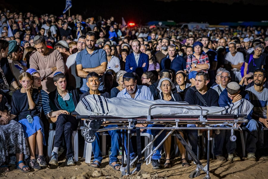 הלווית נתנאל שקרון הי"ד