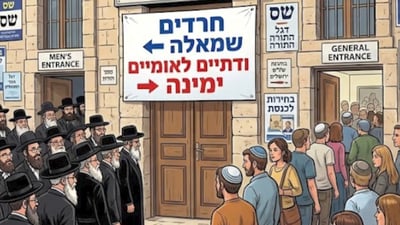 הנקודה האדומה: למה אירוניה מנצחת בבחירות 2026?  