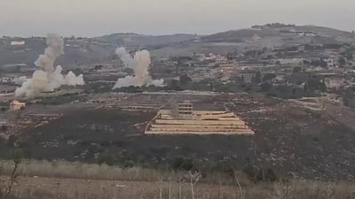 הפצצה רחבה: ישראל תוקפת יעדים בלבנון