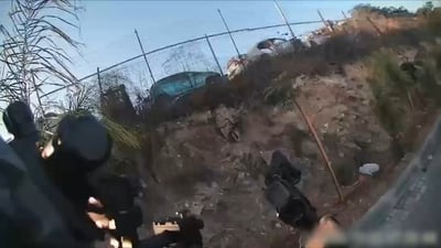 תיעוד מיוחד: קרב יריות והמרדף אחר המחבל בכביש 35
