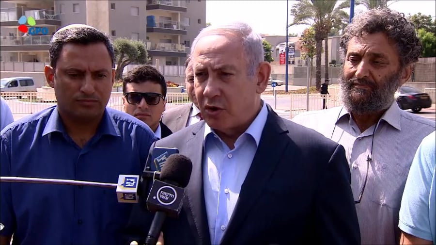 נתניהו בשדרות