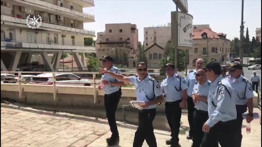 הערכות המשטרה למצעד הגאווה