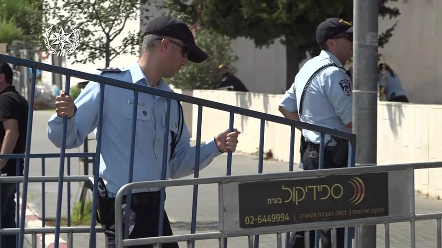 מצעד הגאווה ירושלים היערכות המשטרה