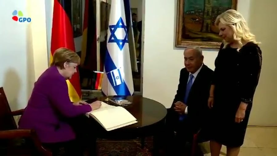 מרקל נתניהו