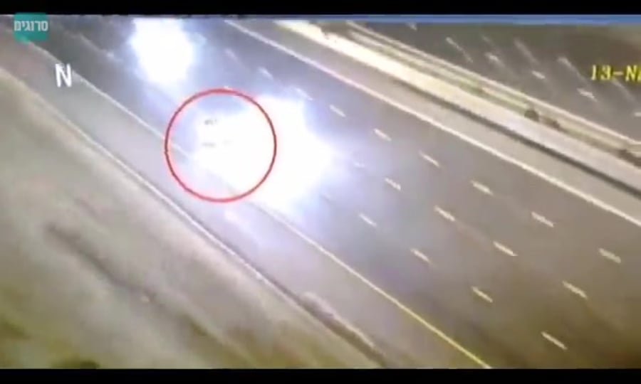 איבוד בלמים כביש 6 קרדיט מצלצות אבטחה כביש 6