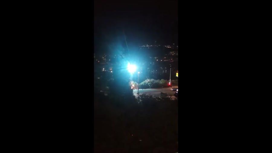 פיצוץ חשמל בחיפה