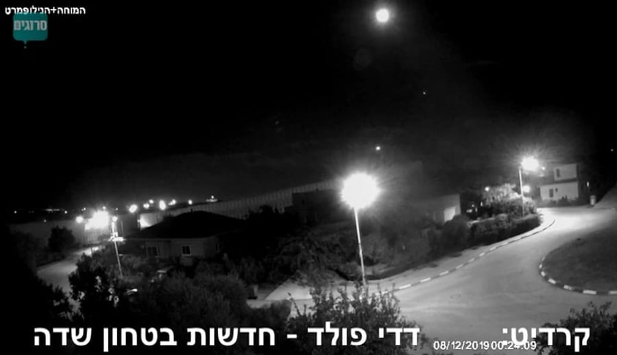 ירי שאינו רקטי, הופעל לעבר כלי טיס בעזה קרדיט חדשות שדה