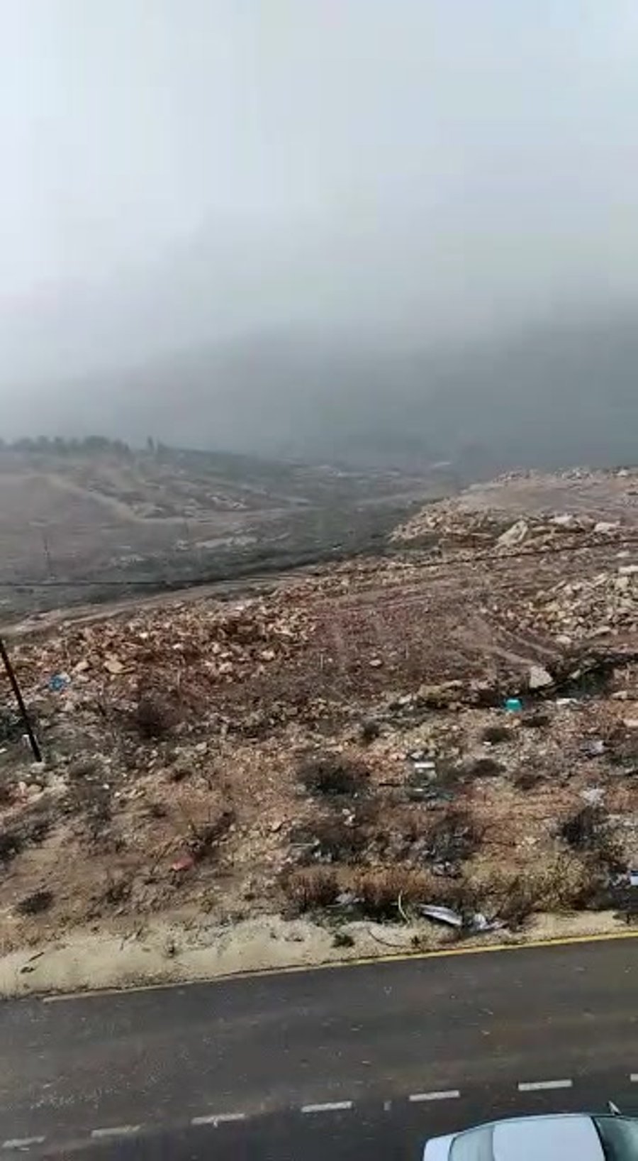 שלג בשומרון