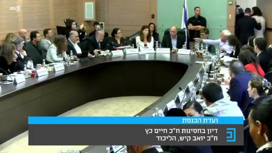 חיים כץ ועדת החסינות