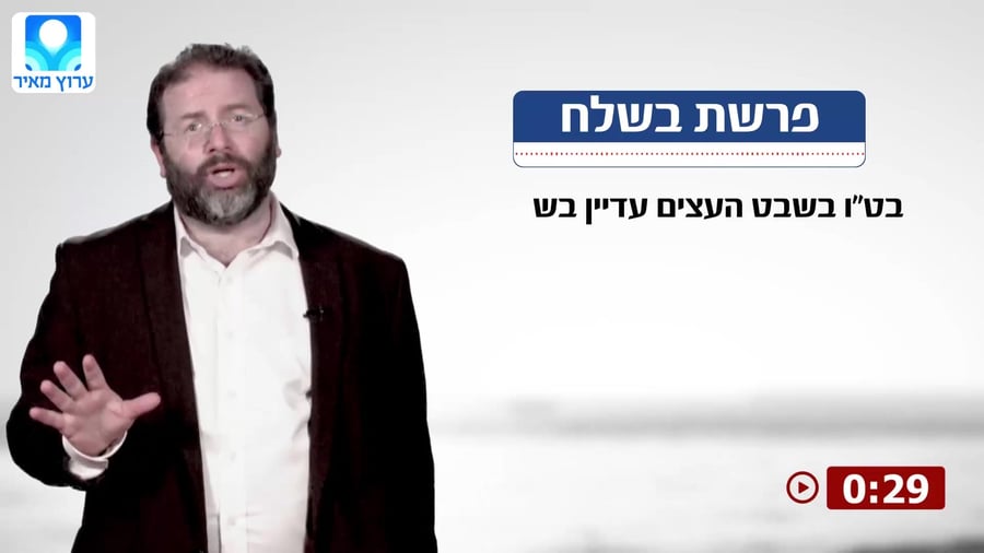 הרב חגי לונדין טו בשבט בשלח