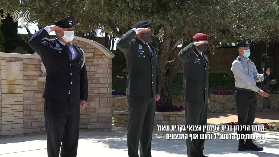 מעמדי כבוד יום הזכרון תשפ קרדיט דוצ