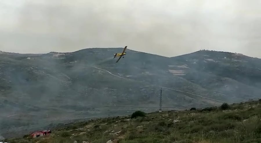 שריפה רחלים ניר רובין