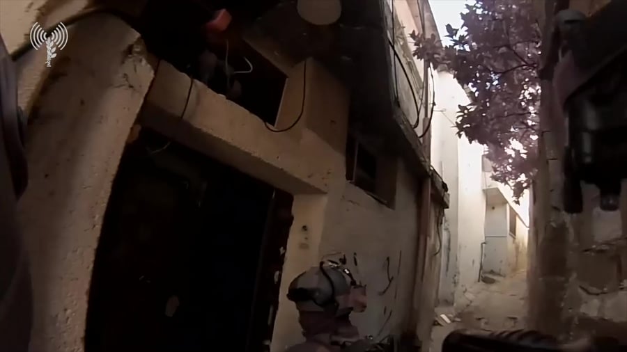 תיעוד מעצר חולית המחבלים מקסדת לוחמי יחידת דובדבן
