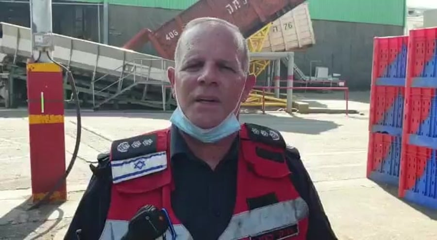 דליפת האמוניה כבאות והצלה