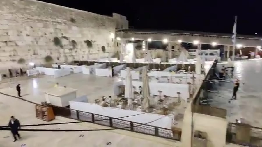 סליחות ערב יום כיפור בכותל תשפא חיים גולדברג