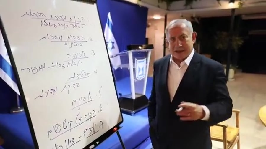 נתניהו עדכון קבינט הקורונה