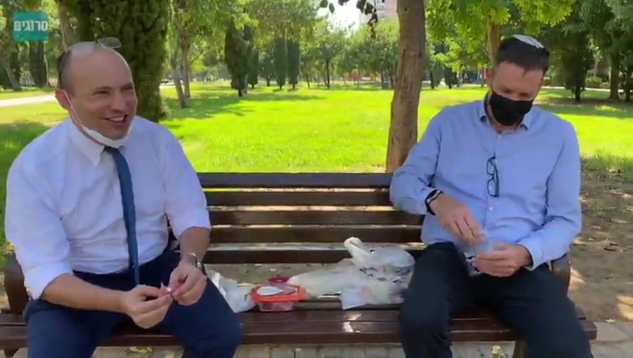 בנט מתן כהנא ארוחת פועלים אשדטד