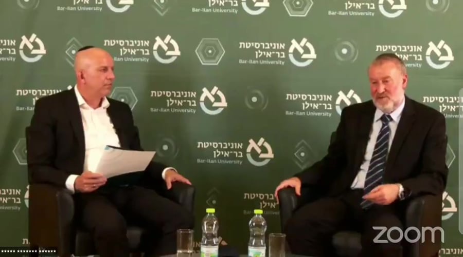 מנדלבליט נגד פיצול תפקידי היועמ"ש: "בגדול אני שמרן" (באדיבות אונ' בר אילן)
