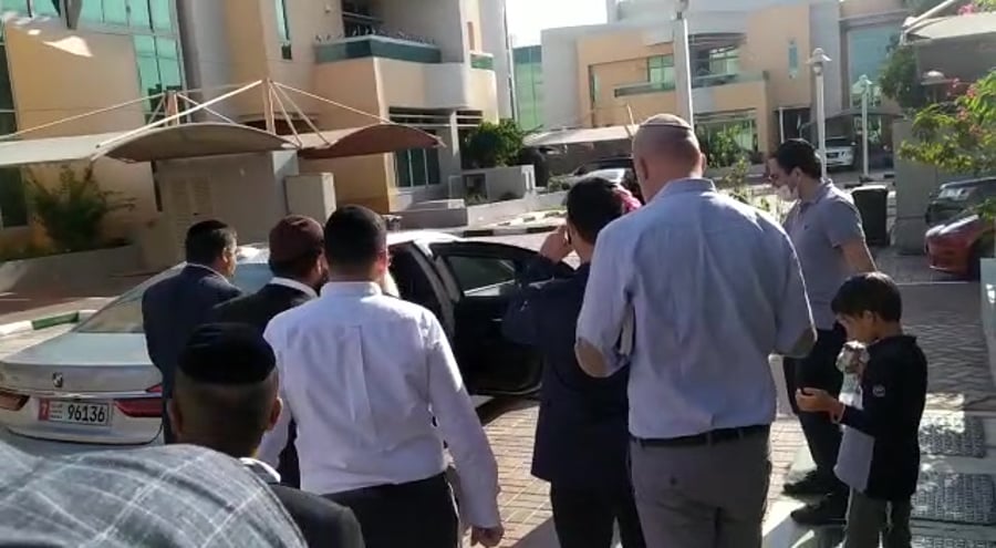 הרב יצחק יוסף אבו דאבי איחוד האמירויות באדיבות דוברות הרבנות הראשית
