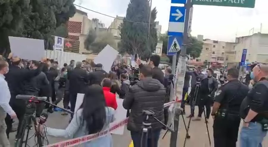 הפגנה נצרת נתניהו זו הדרך