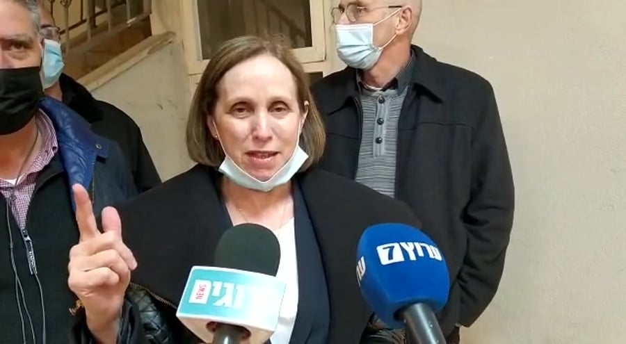 יור ועדת הבחירות עוד יעל דולב בהודעה לתקשורת על התוצאות