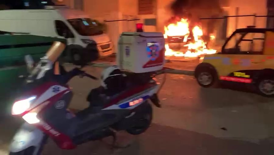 זירת פיצוץ לוד