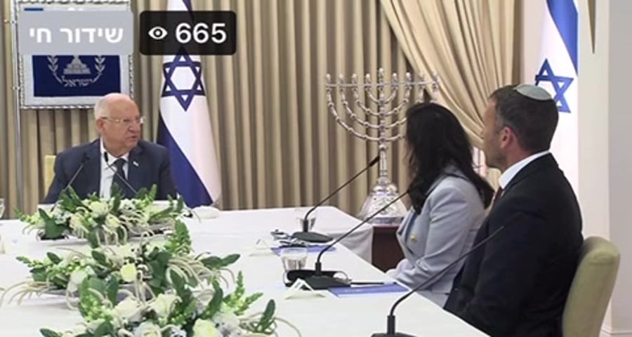 שקד אצל הנשיא