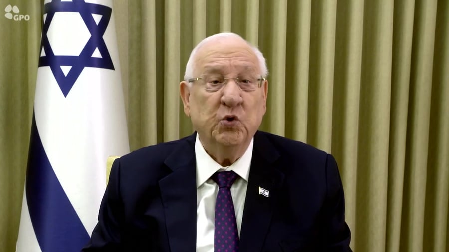 ברכת נשיא המדינה ליום העצמאות ה-73