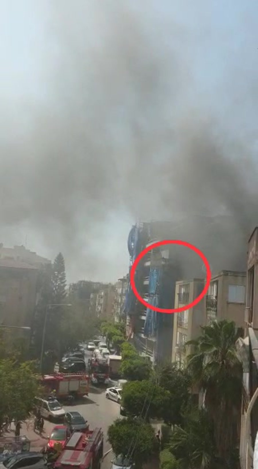 תיעוד שריפה ראשון