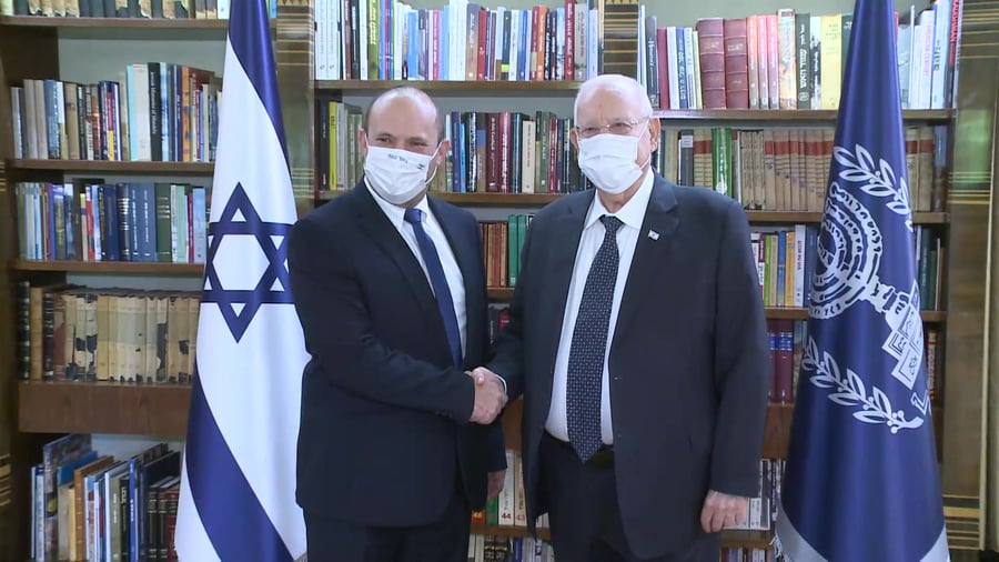 פגישת בנט ריבלין