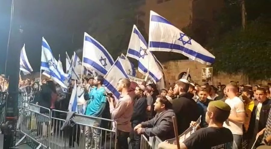 הפגנת תושבי לוד