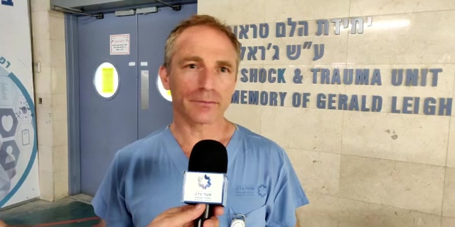 דר אלון שוורץ, מנהל יחידת הטראומה בשערי צדק