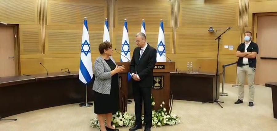 מרים פרץ אחרי הבחירה בהרצוג