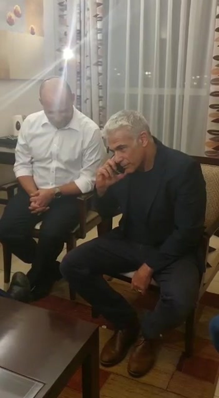 שיחה לפיד נשיא