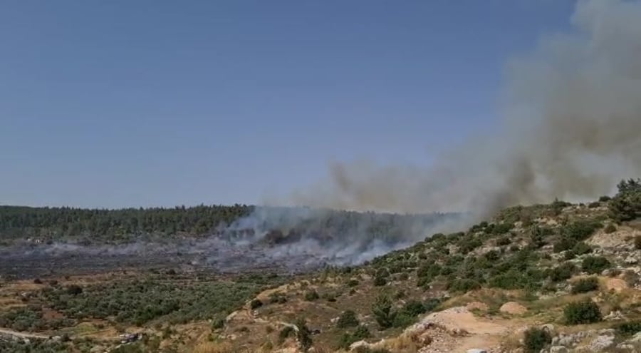 שריפה ביתר עלית דוברות כיבוי והצלה (1)