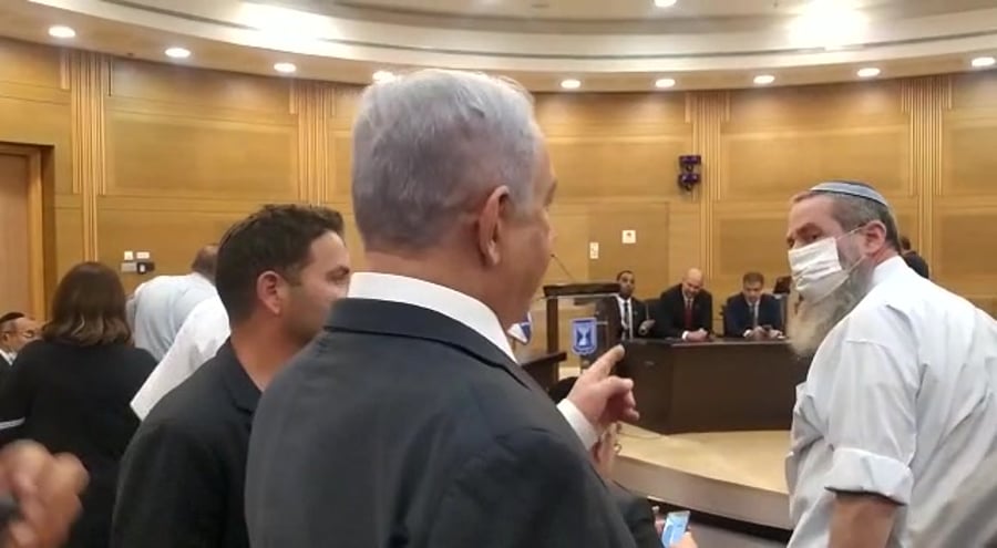 נתניהו נכנס