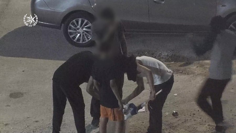 סינק הצתת נקודת משטרה לוד 29.06.2021