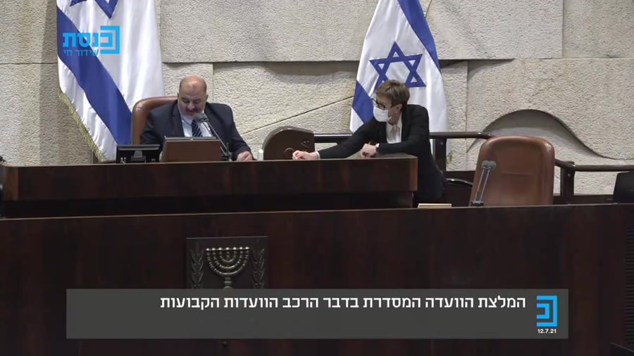 60 מול 0 הרכב ועדות הכנסת