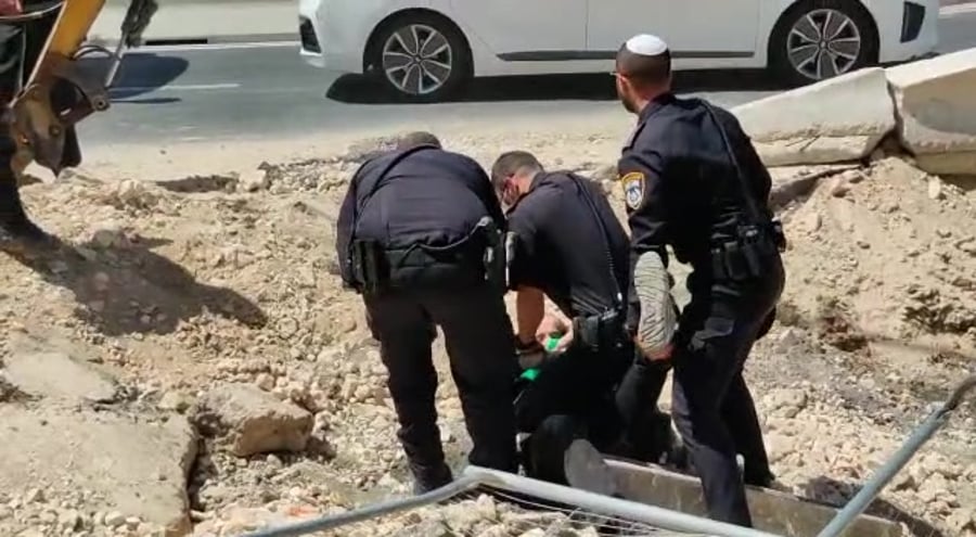 מחאת החרדים בר אילן2 גולדברג