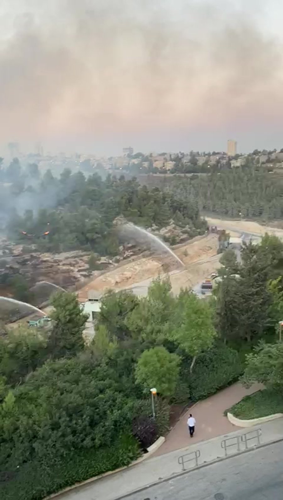 שריפה גבעת שאול הנקודה (1)