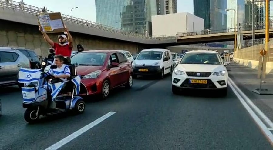 מחאת הנכים תל אביב