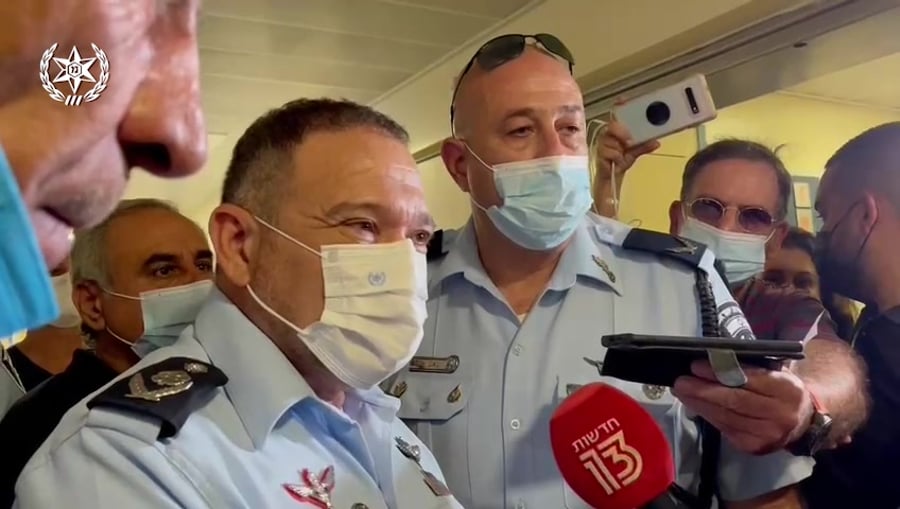 אירוע דריסה בנהריה ביקור מפכ"ל